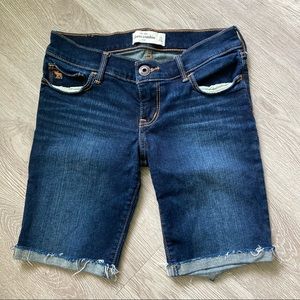 Abercrombie Kids jean shorts (girls)